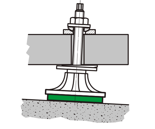 Jacmounts  M24x2 - Mounting sketch