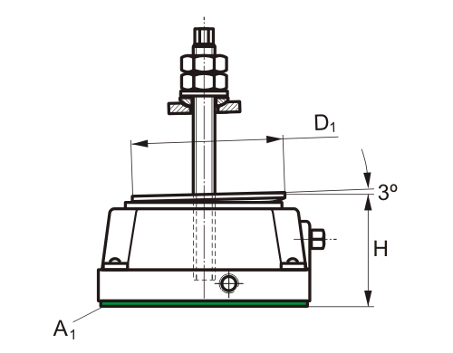 Wedgmounts QFixx KaBloc - Dimensioned sketch
